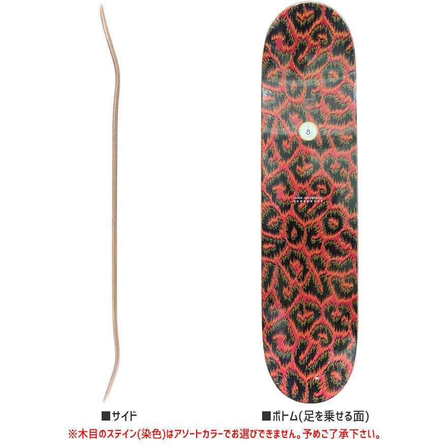 7.3新品evisen MAGMA 炎デザイン スケートボードデッキキッズ