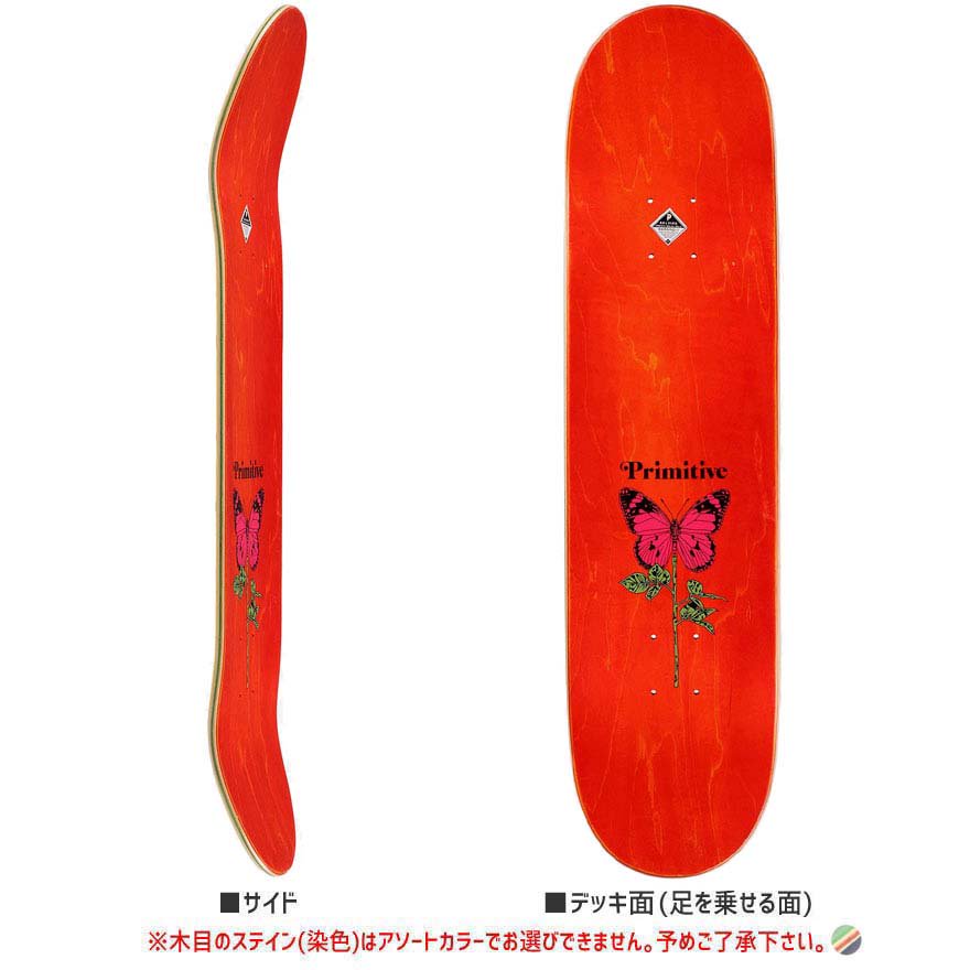 PRIMITIVE プリミティブ スケボー デッキ VILLANI SKETCHY DECK NO170