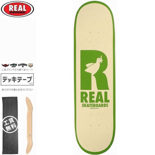 【リアル REAL スケートボード デッキ】DOVES RENEWAL DECK【8.5インチ】NO217