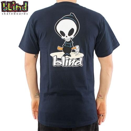 90s BLIND SKATEBOARDS Logo S/S Tee 赤 XL ブラインド スケート