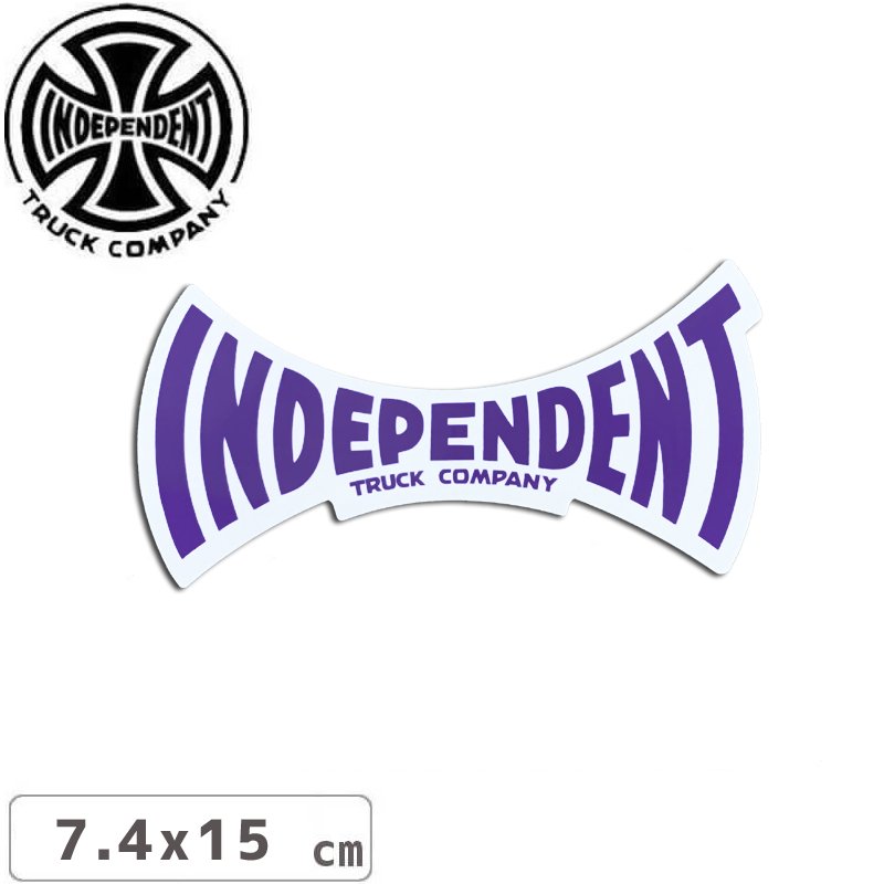 ڥǥڥǥ INDEPENDENT ܡ ƥåSPAN STICKER 7.4 x 15cm NO126