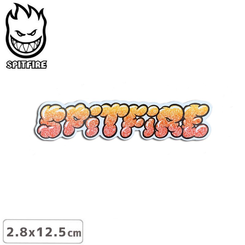 ڥԥåȥե SPITFIRE ܡ ƥåDUOTONE SMSTICKER 2.8 x 12.5cmNO149