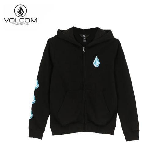 VOLCOM ボルコム キッズ パーカー BIG BOYS ICONIC STONE ZIP HOODIE