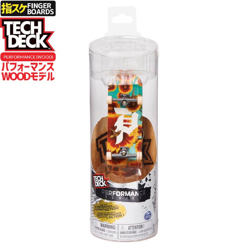 TECH DECK 指スケ フィンガーボード REAL WOOD PERFORMANCE 木製 96mm