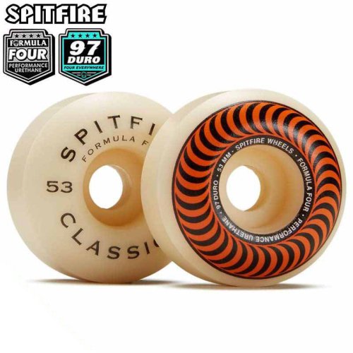 【SPITFIRE スピットファイアー ウィール】FORMULA FOUR F4 97A CLASSIC【53mm】NO297