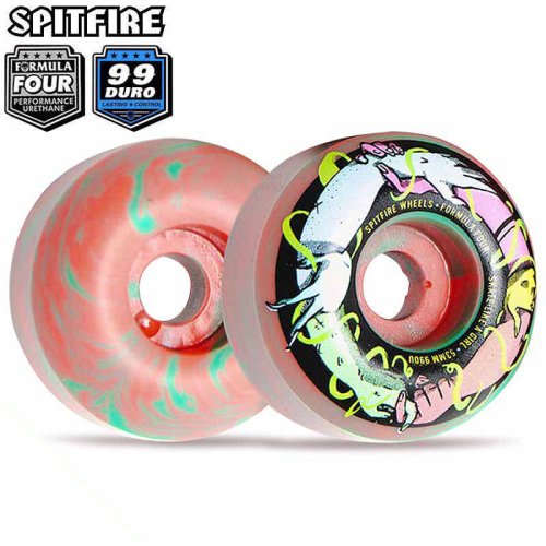 【SPITFIRE スピットファイアー ウィール】FORMULA FOUR FRIENDS OF SKATE LIKE A GIRL F4 99A【53mm】NO299