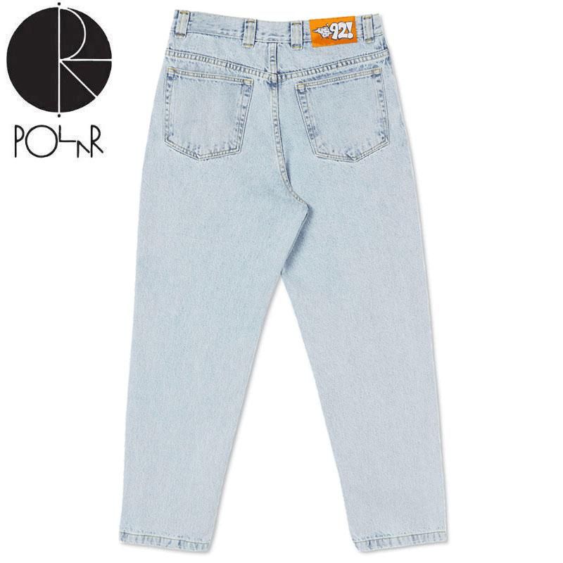 POLAR ポーラー スケートボード ジーンズ 92! DENIM JEAN LIGHT BLUE