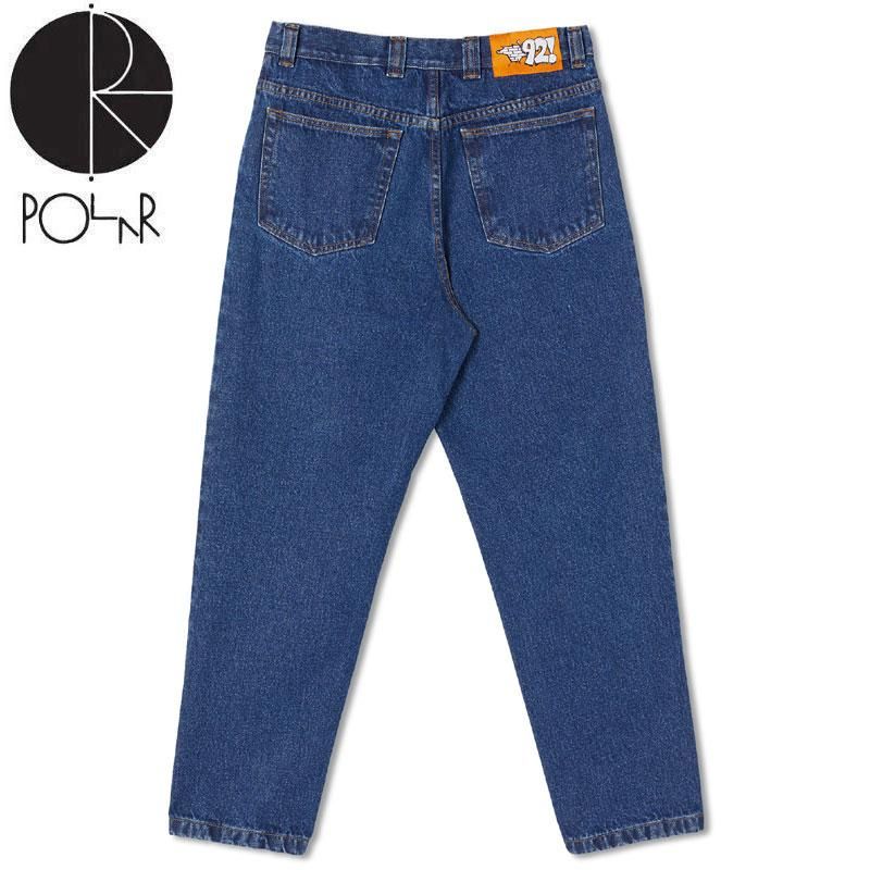 POLAR ポーラー スケートボード ジーンズ 92! DENIM JEAN DARK BLUE