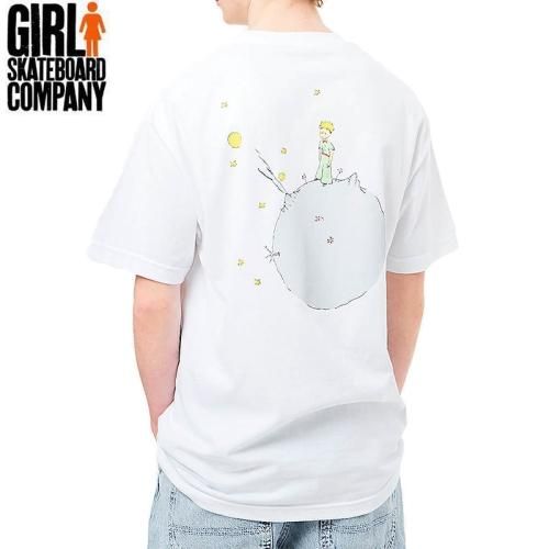 ڥ GIRL SKATEBOARD ܡ TġLITTLE PRINCE PLANET TEE ۥ磻 NO334