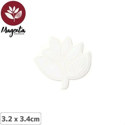 MAGENTA ޥ ܡ ƥåPLANT STICKER WHITE ۥ磻 3.2 x 3.4cm NO9