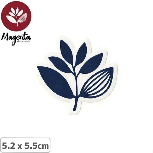 MAGENTA ޥ ܡ ƥåPLANT STICKER NAVY ͥӡ 5.2 x 5.5cm NO12