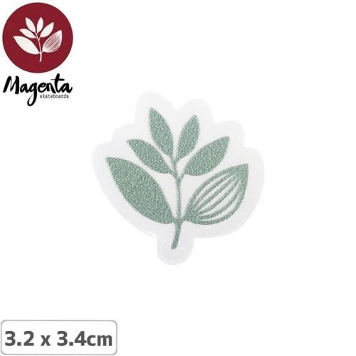 【MAGENTA マゼンタ スケボー ステッカー】STICKER PLANT ミントグリーン 3.2 x 3.4cm NO21