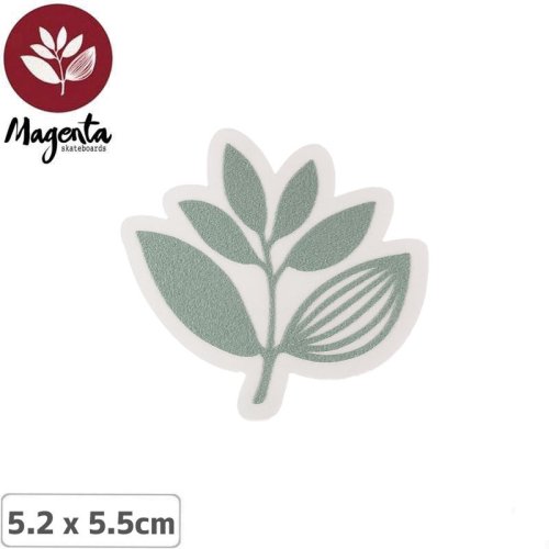 【MAGENTA マゼンタ スケボー ステッカー】STICKER PLANT ミントグリーン 5.2 x 5.5cm NO24