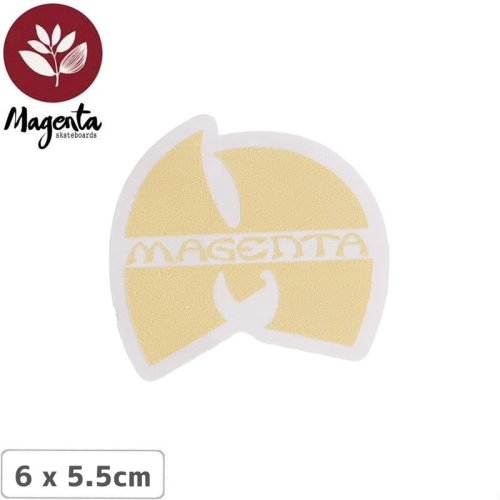 【MAGENTA マゼンタ スケボー ステッカー】STICKER Mロゴ 6 x 5.5cm NO28