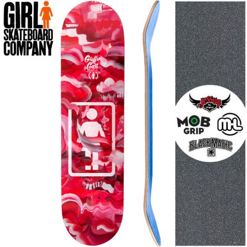 【ガール GIRL スケートボード デッキ】GASS RED OG GIRL DECK【8.25インチ】NO333