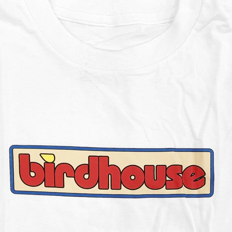 バードハウス BIRD HOUSE スケボー Tシャツ OG LOGO TEE ホワイト NO17