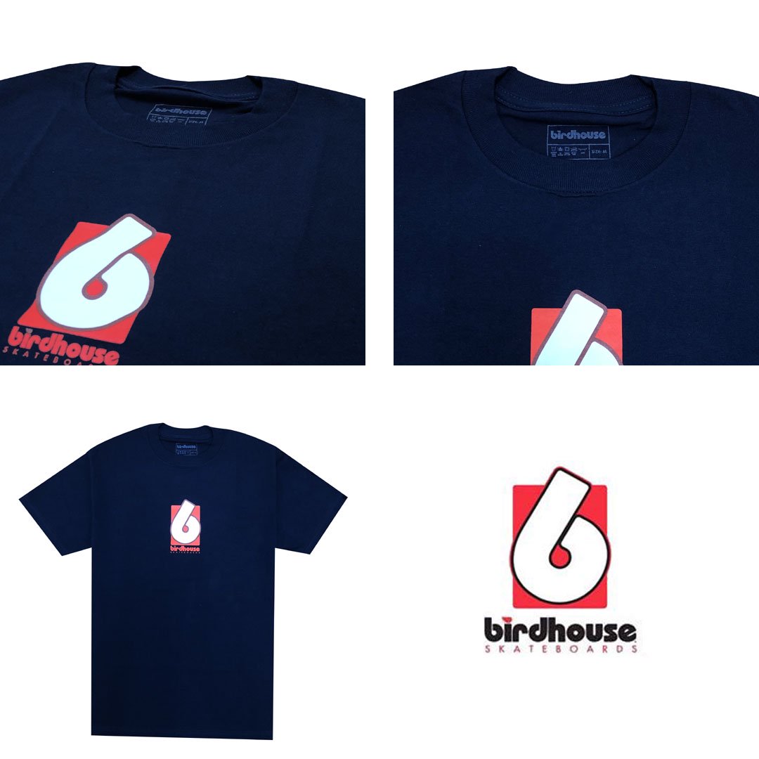 バードハウス BIRD HOUSE スケボー Tシャツ OG LOGO TEE ホワイト NO17