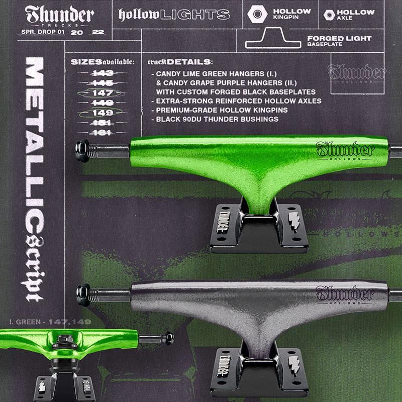 THUNDER TRUCKS サンダー(トラック) - 南国スケボーショップ砂辺