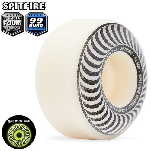 【SPITFIRE スピットファイアー ウィール】FORMULA FOUR GLOW CLASSIC F4 99A【52mm】【54mm】NO307