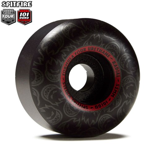 【SPITFIRE スピットファイアー ウィール】FORMULA FOUR F4 101A BLACKOUT RADIAL【52mm】NO319