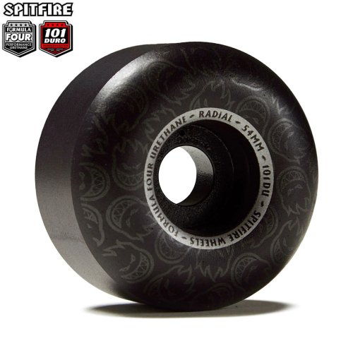 【SPITFIRE スピットファイアー ウィール】FORMULA FOUR F4 101A BLACKOUT RADIAL【54mm】NO320