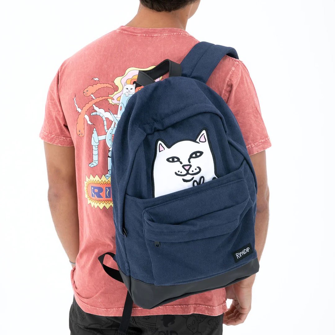 RIPNDIP リップンディップ スケボー ナップサック LORD NERMAL VELCRO