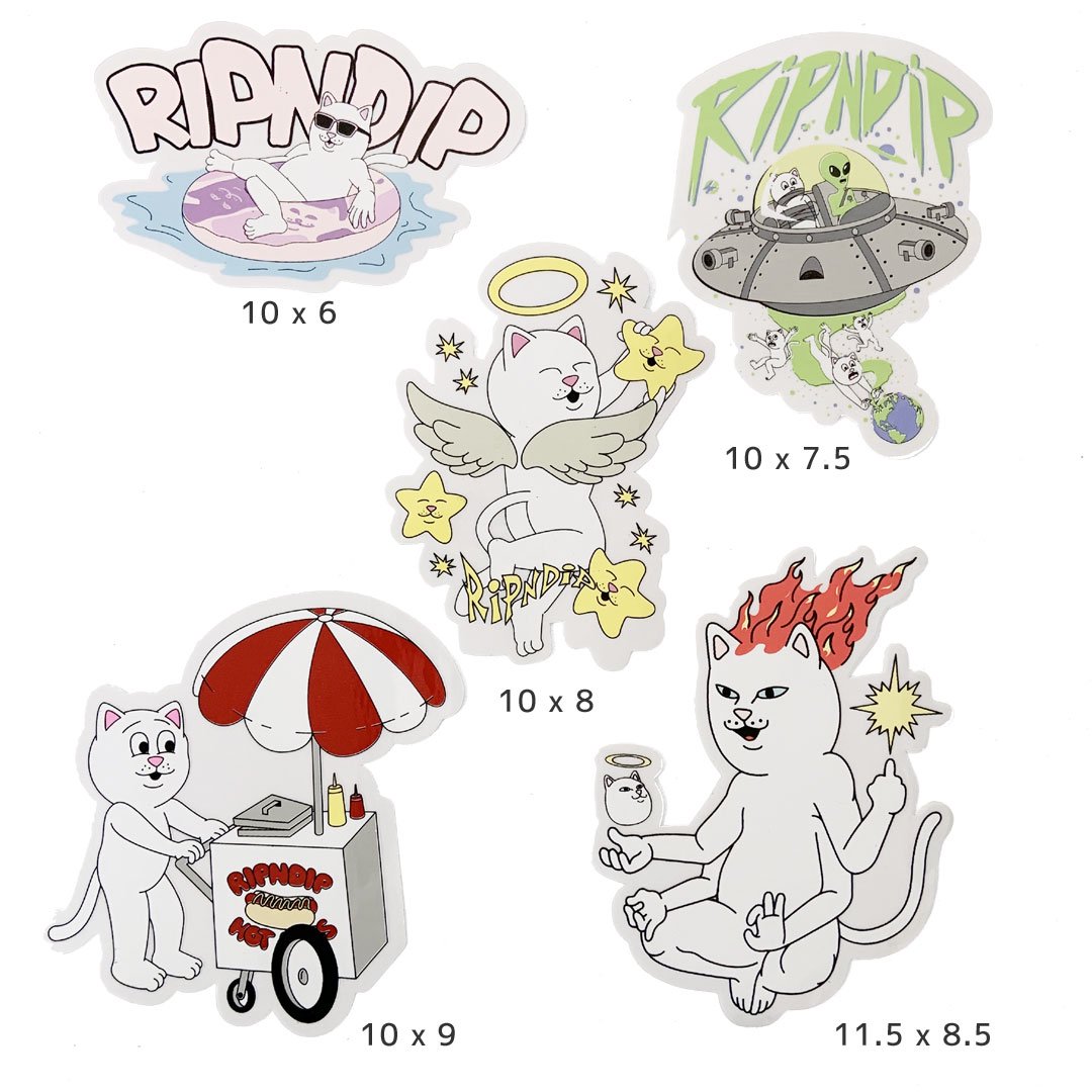 RIPNDIP リップンディップ ステッカー 本物 正規品 - その他