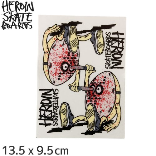 ڥإ HEROIN ܡ ƥåHOLIDAY 22 STICKER #5 13.5 x 9.5cm NO59