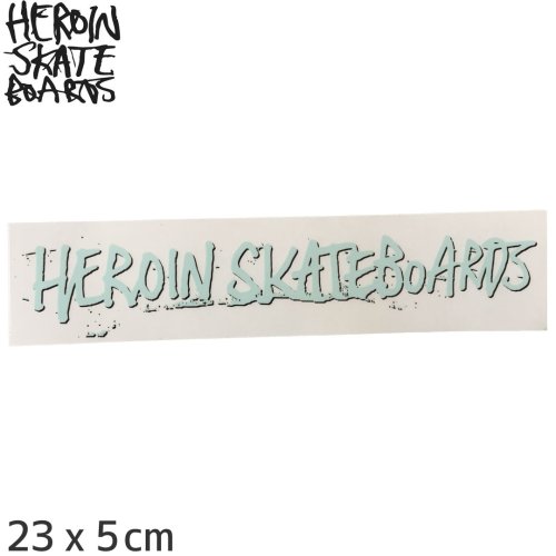【ヘロイン HEROIN スケボー ステッカー】HOLIDAY 22 STICKER #6 23 x 5cm NO60