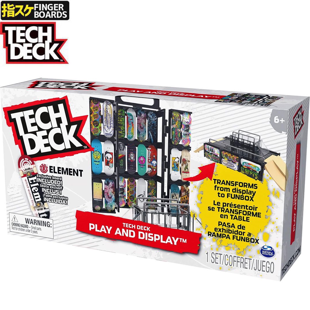 TECH DECK スケボー 指スケ フィンガーボード PLAY AND DISPLAY
