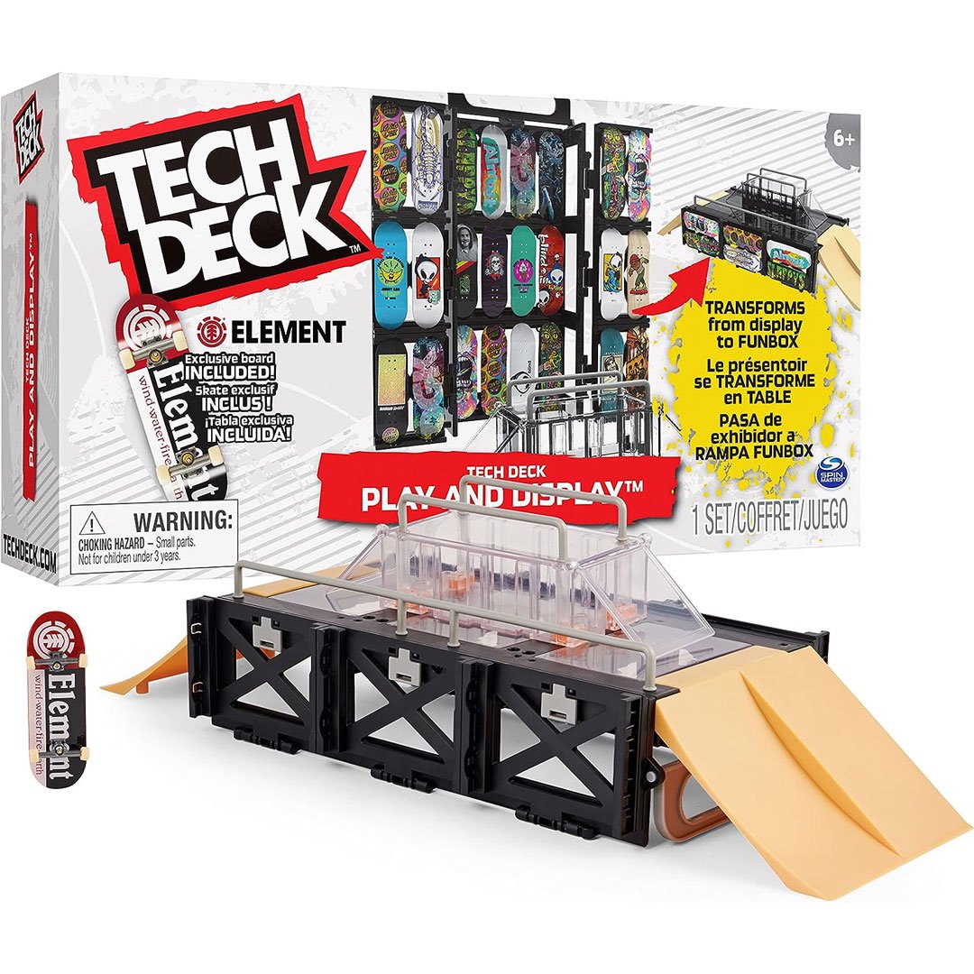 TECH DECK スケボー 指スケ フィンガーボード PLAY AND DISPLAY 