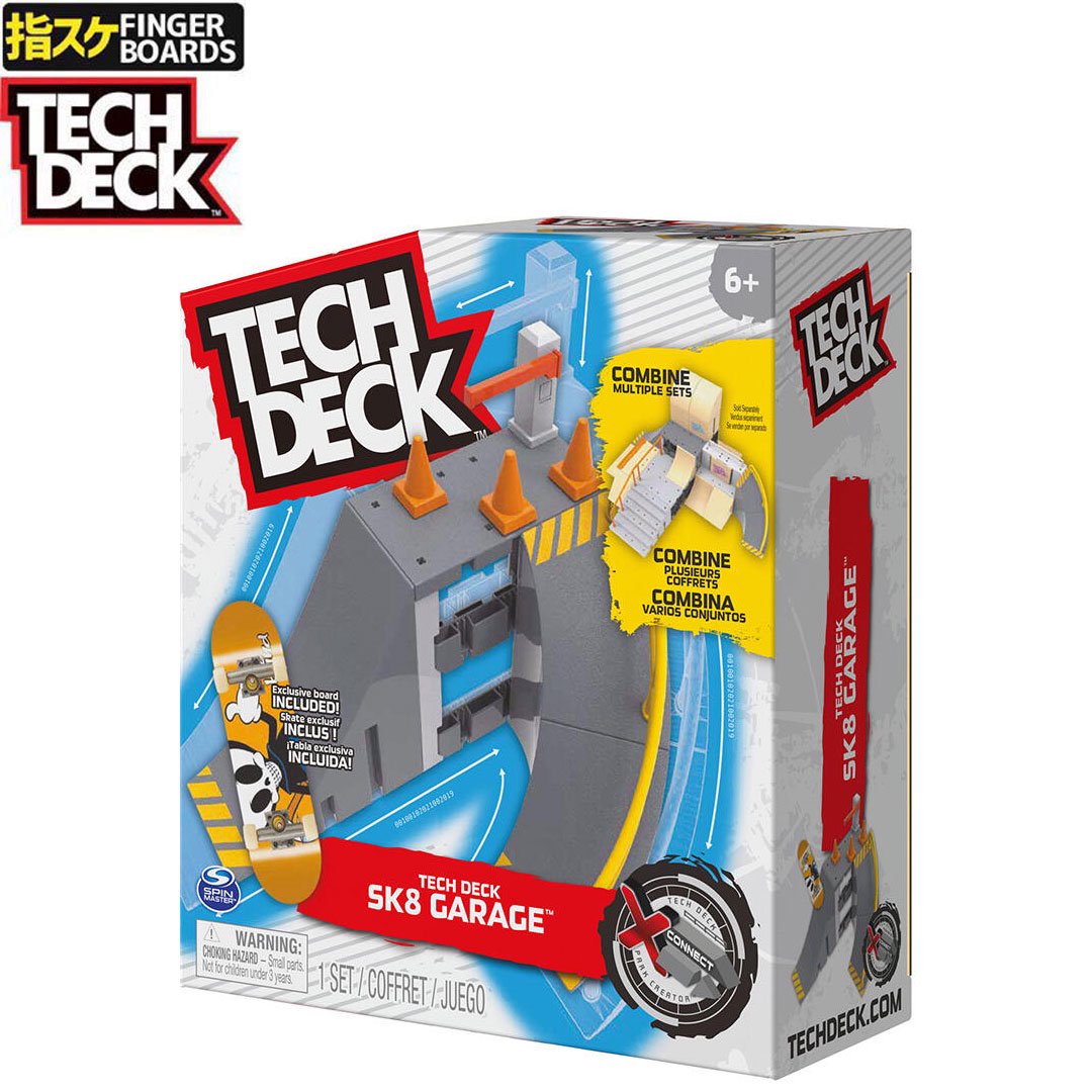 TECH DECK スケボー 指スケ フィンガーボード X-CONNECT PARK テック