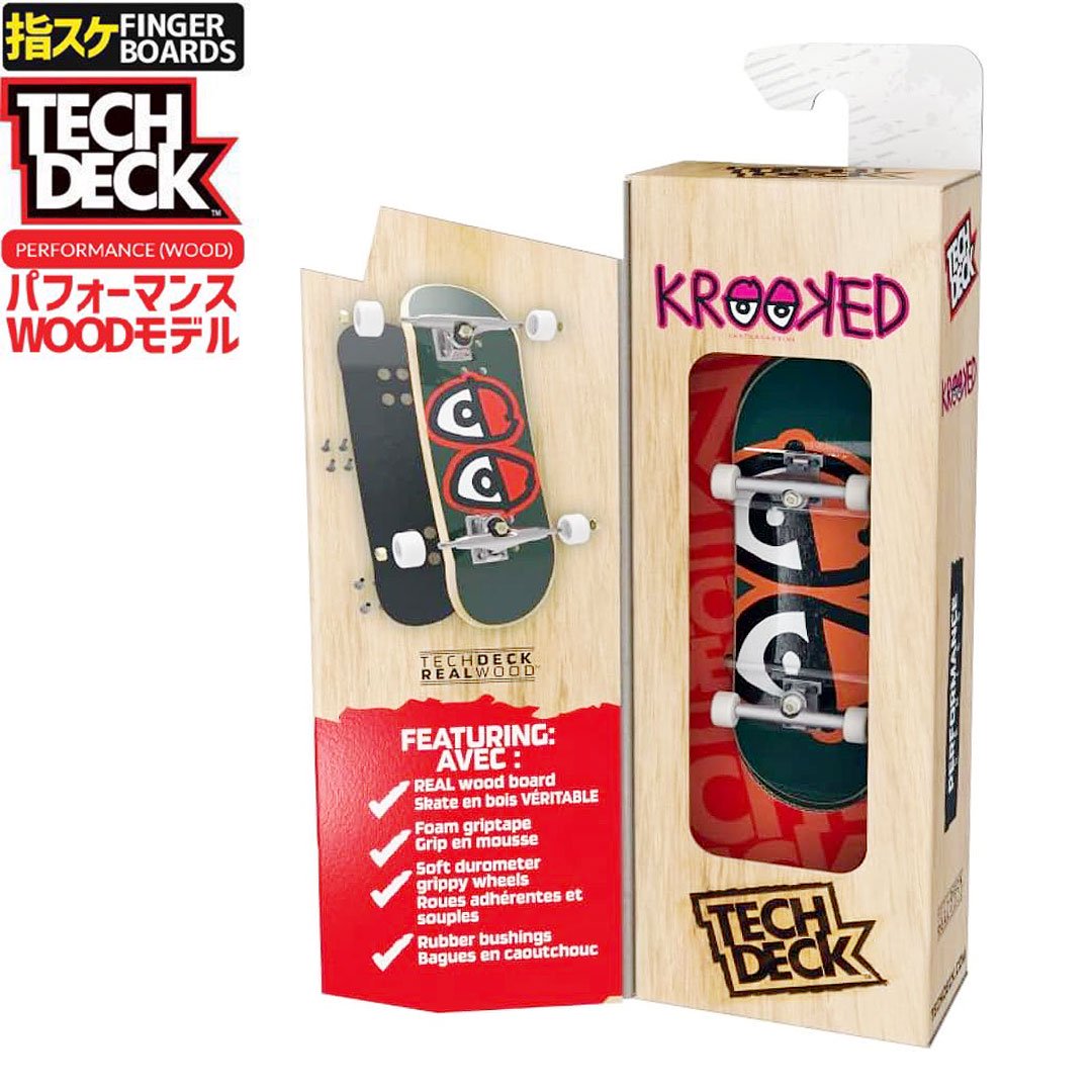 TECH DECK 指スケ フィンガーボード PERFORMANCE SERIES WOOD