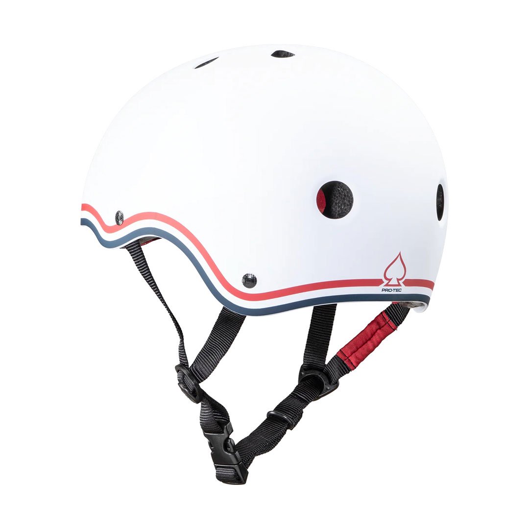 PRO-TEC プロテック スケボー ヘルメット CLASSIC SKATE CERTIFIED WHITE USA HELMET ホワイト NO5