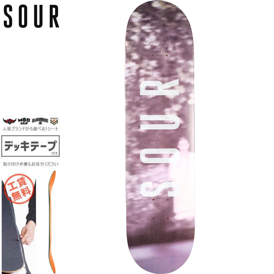 SOUR SOLUTION サワーソリューション スケートボードデッキ-