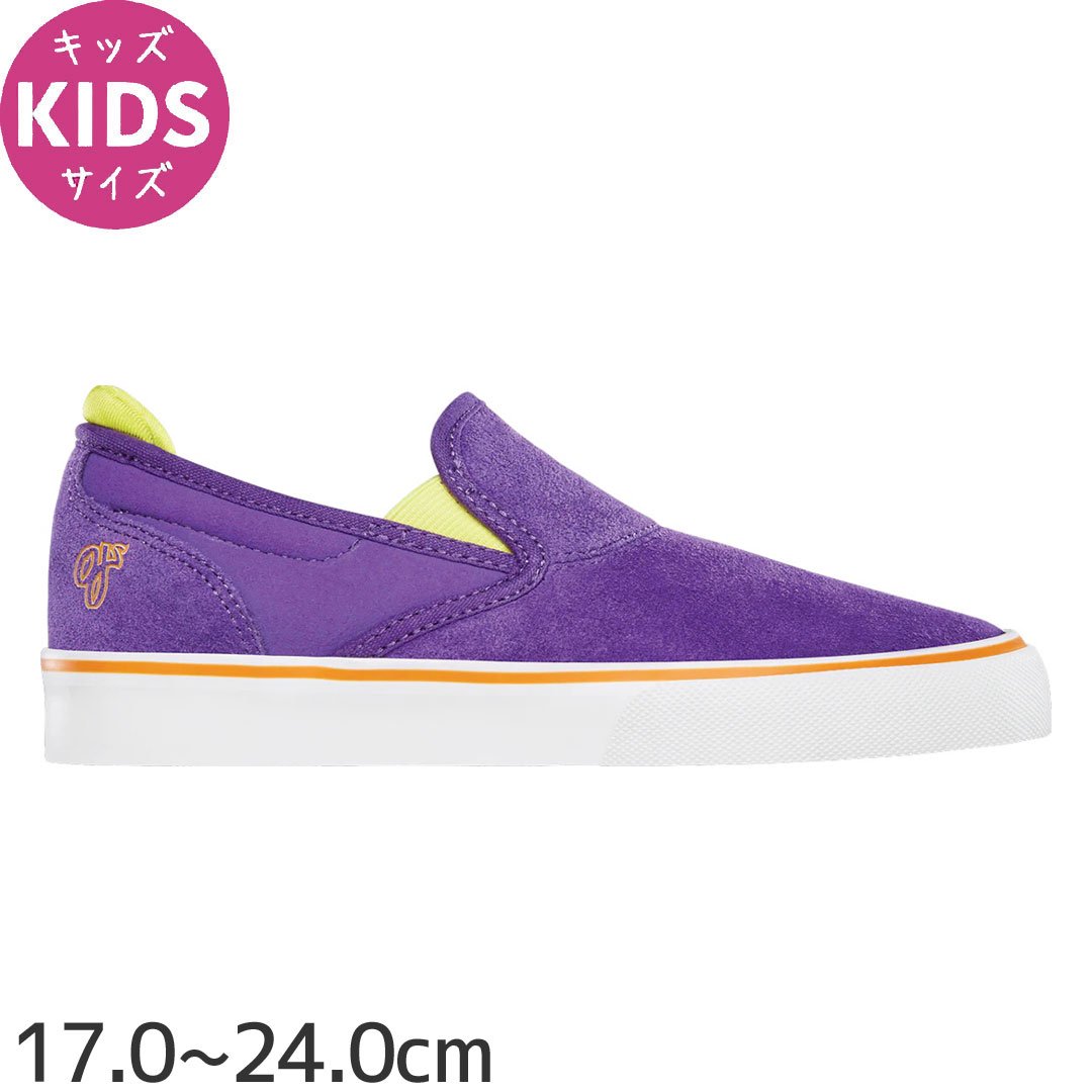 エメリカ EMERICA スケボー キッズ シューズ WINO SLIP-ON x OJ YOUTH