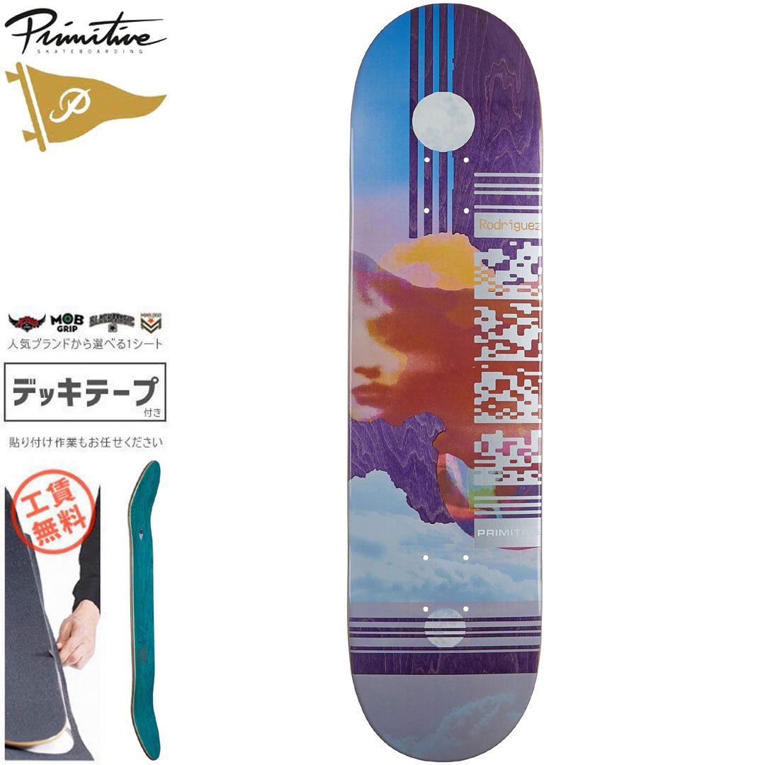 PRIMITIVE プリミティブ スケボー デッキ RODRIGUEZ ECLIPSE DECK NO174