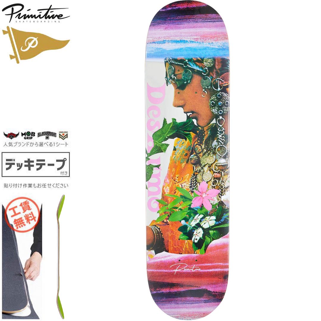 PRIMITIVE プリミティブ スケボー デッキ DESARMO DAYDREAM DECK NO175