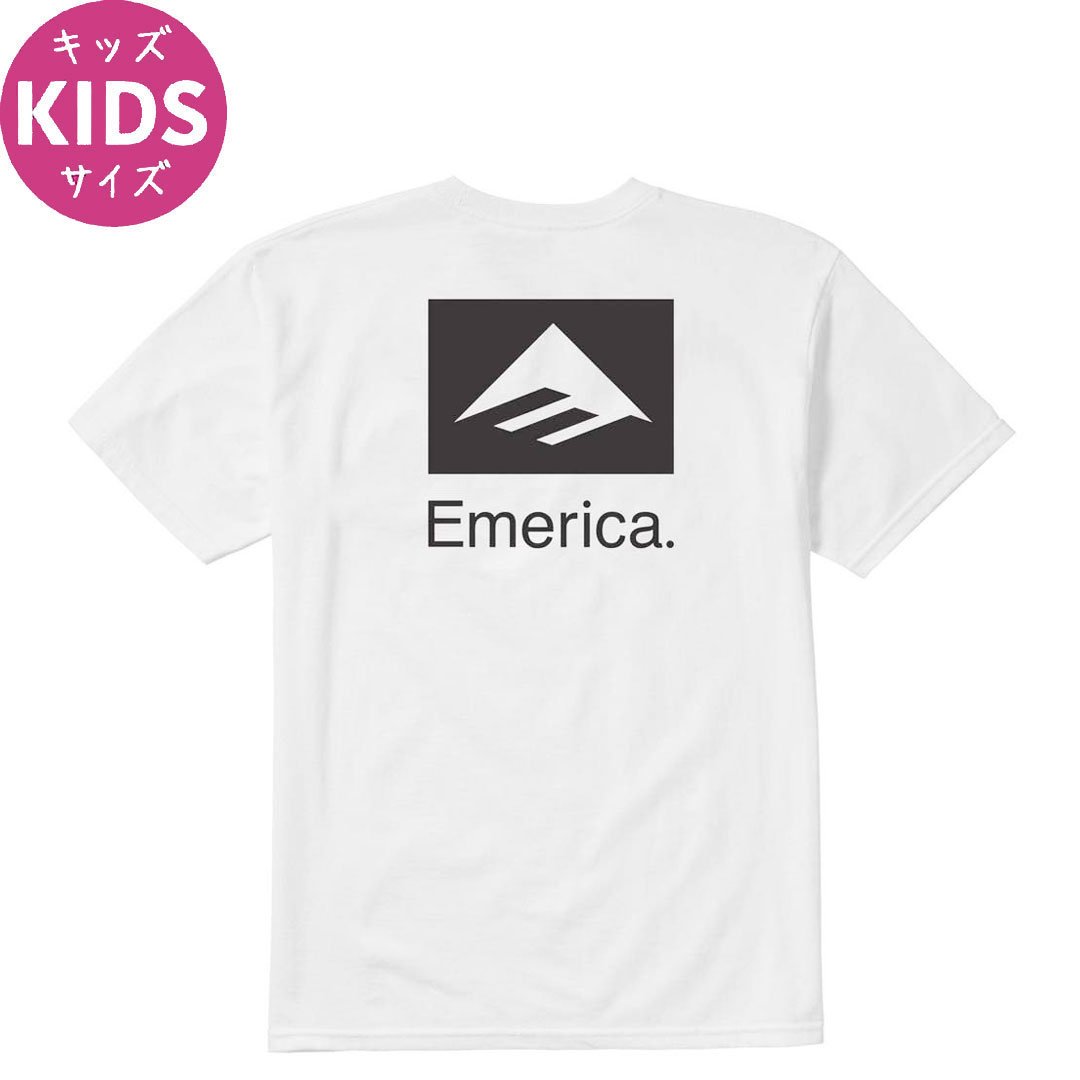 エメリカ EMERICA キッズ Tシャツ BOYS BRAND COMBO TEE ユースサイズ
