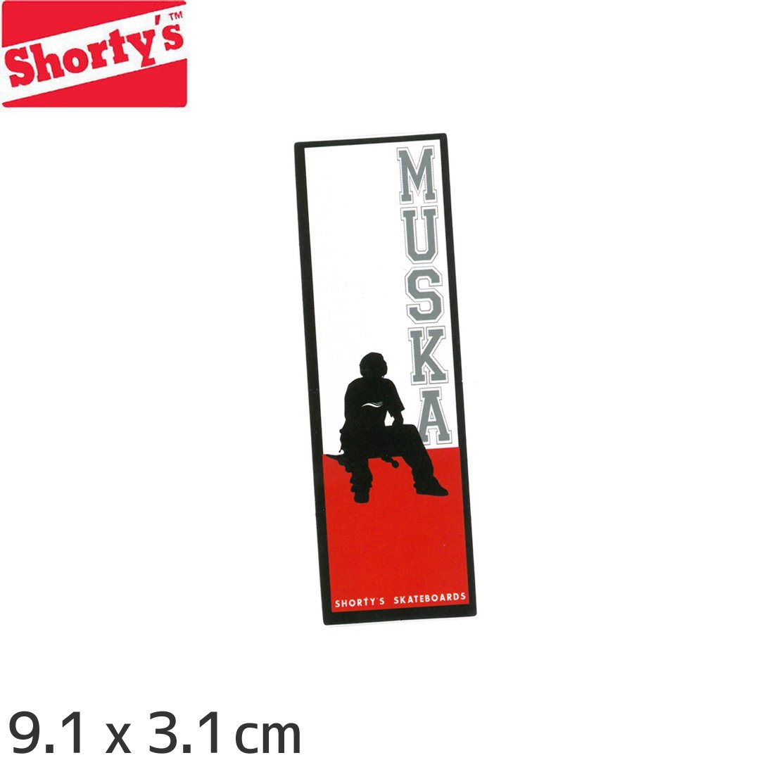 ڥ硼ƥ SHORTYS ƥåCHAD MUSKA BOARD SILHOUETTE 9.1 x 3.1cm NO31