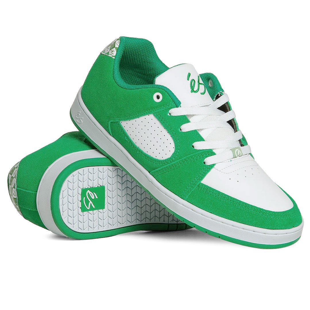 エス ES FOOTWEAR スケートシューズ スニーカー ACCEL SLIM SHOE GREEN