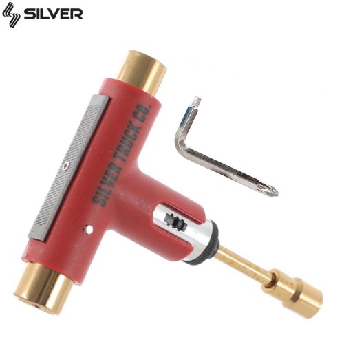 シルバー SILVER スケボー 工具 PREMIUM TOOL ラチェット ツール