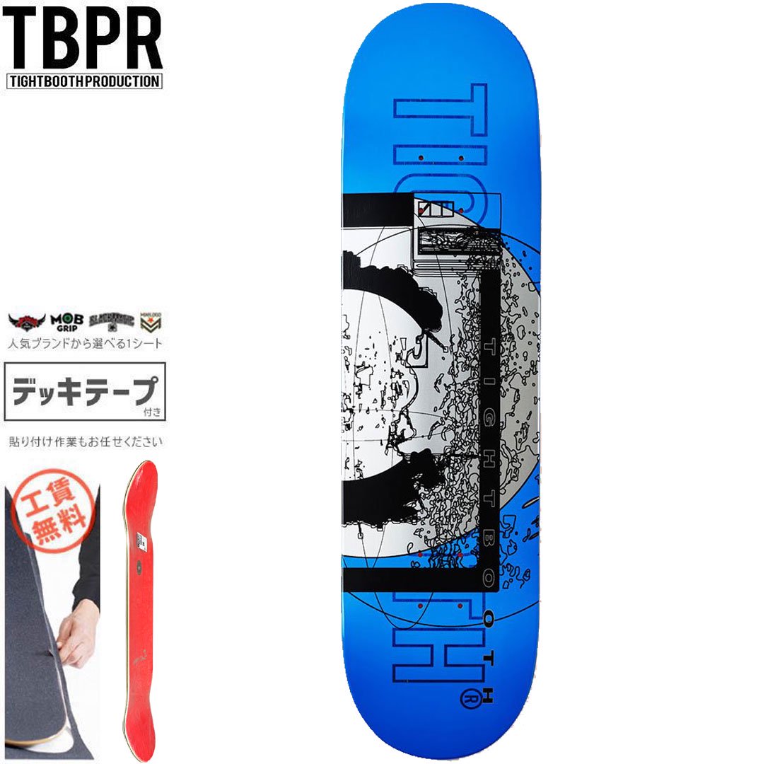 TIGHTBOOTH PRODUCTION タイトブース スケートボード デッキ TBPR AXIS