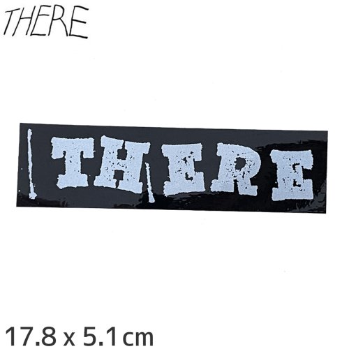THERE  ܡ ƥåDSPH STICKER ֥å/쥤 17.8 x 5.1cm NO5