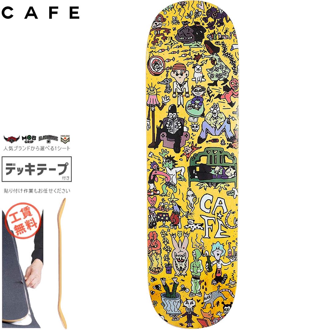 SKATEBOARD CAFE カフェ スケートボード デッキ SEX PALACE CHEERS
