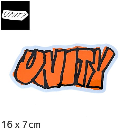 UNITY ˥ƥ ܡ ƥåLETTERS STICKER MD /֥å 16 x 7 cm NO7