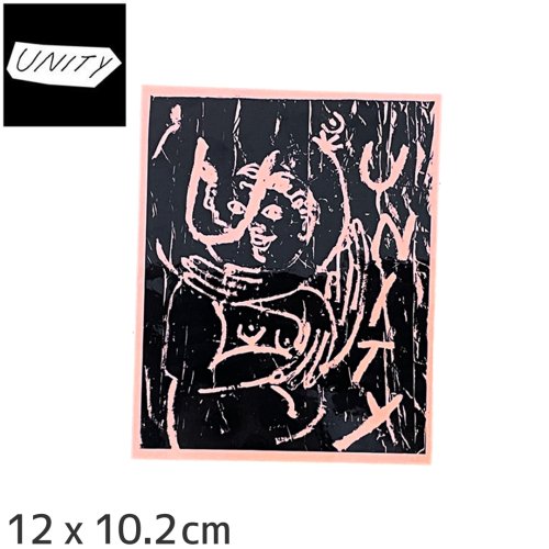 UNITY ˥ƥ ܡ ƥåBANNERS STICKER MD 12 x 10.2 cm NO8