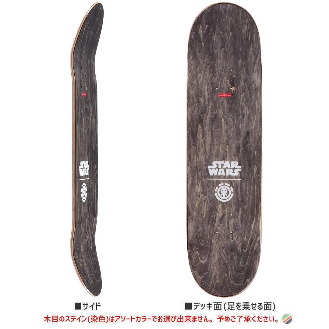 ELEMENT エレメント スケートボード デッキ STAR WARS BESKAR DECK 8.0