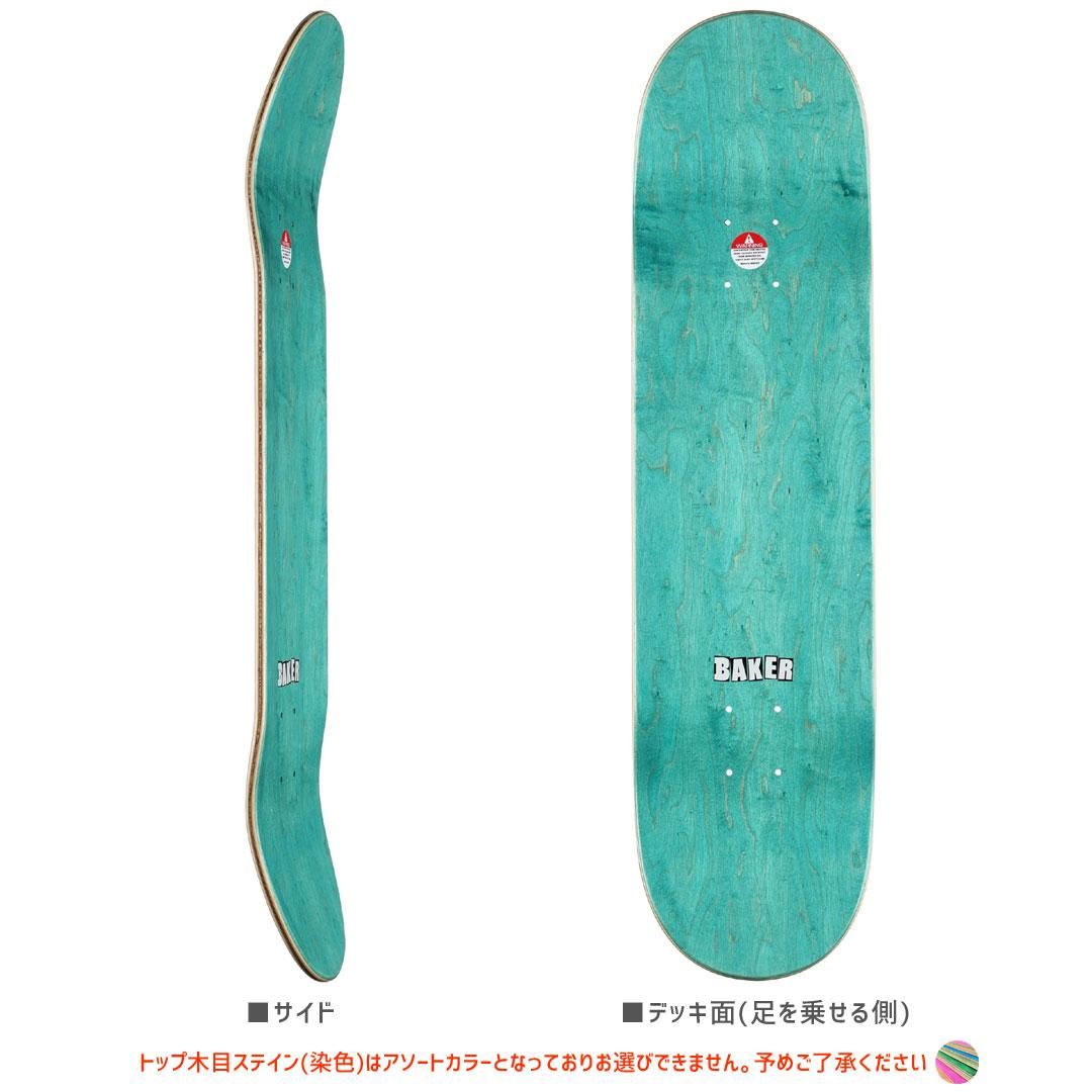 ベーカー BAKER スケートボード デッキ HAWK PILE B2 SHAPE DECK 8.125