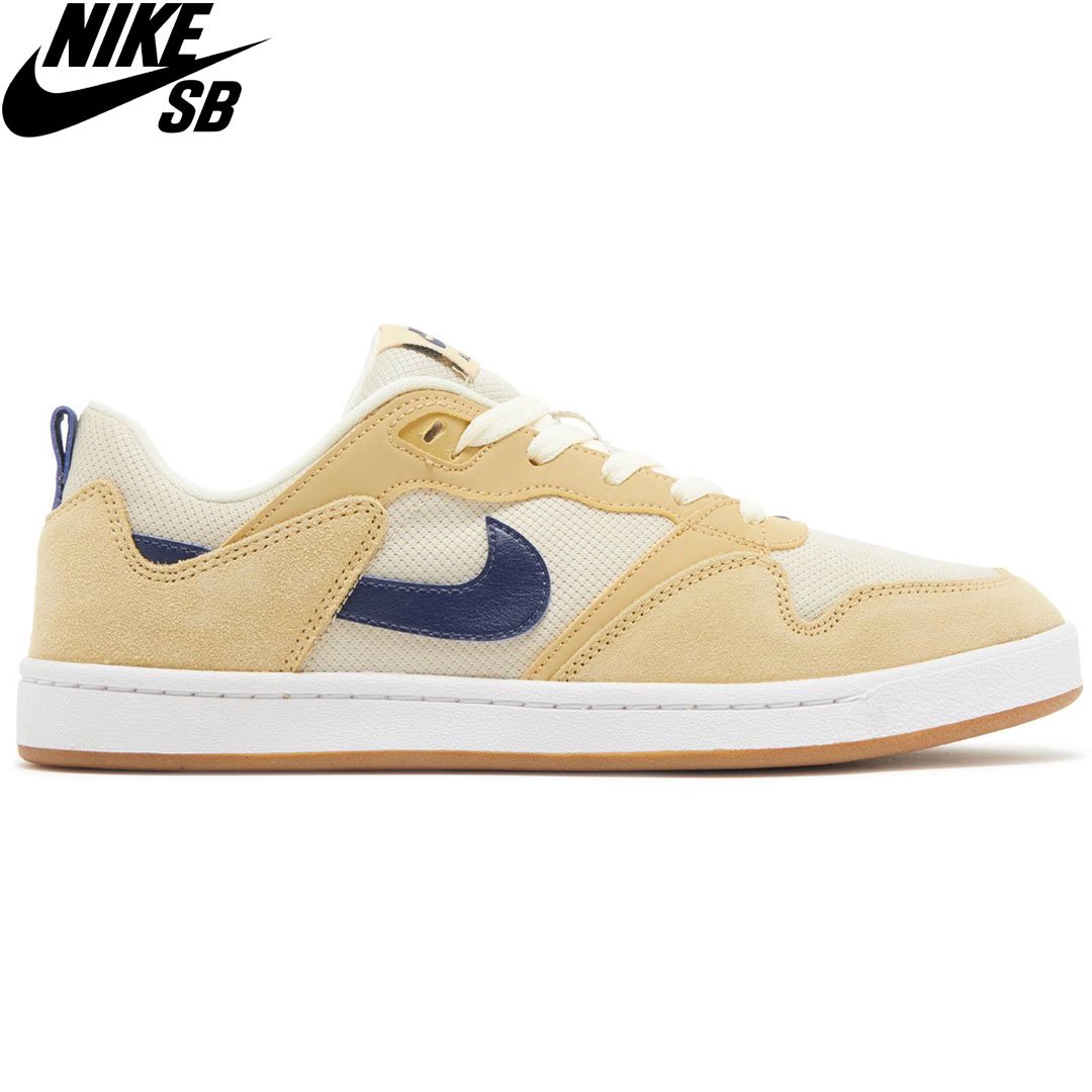 NIKE SB ナイキ エスビー スケートボード シューズ SB ALLEYOOP アリウープ クラブゴールド NO183